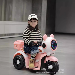 Children Electric Motorcycle 3 Wheel Rechargeable Battery Powered Ride On Toy For Kids Age 3 6 Years Old - Product Image 4