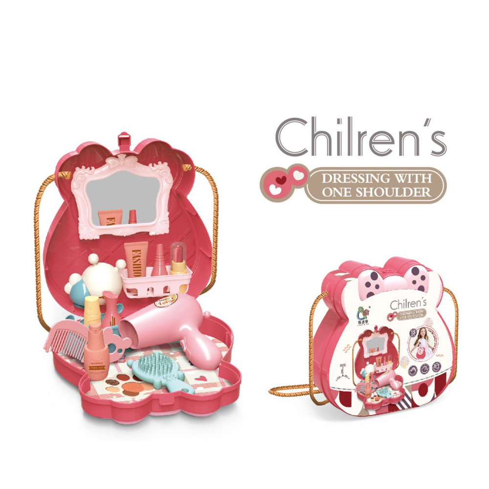 Красивый набор для девочек, красивый пластиковый макияж, кошелек, игрушки для девочек, принцесса, набор для макияжа, игрушка для детей, набор для макияжа, игрушка для девочек