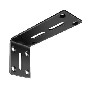 دعامة رفوف على شكل حرف L من الفولاذ المقاوم للصدأ، سميكة، بزاوية قائمة، من الفولاذ المدرفل على البارد، لدعم الأثاث وتقسيمه وتحمل الأوزان - Product Image 3