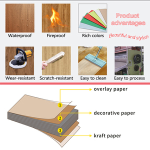 Plaques compactes stratifiées Womica de luxe texturées mates et brillantes avec finition <span class=keywords><strong>effet</strong></span> <span class=keywords><strong>marbre</strong></span> élégant - Product Image 3