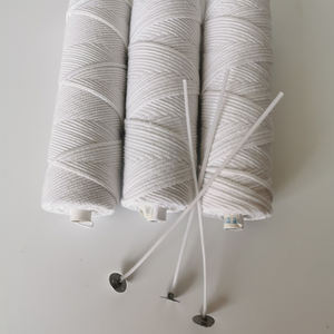 POSISION cotone naturale candela stoppino Set commercio all'ingrosso cotone stoppino rotolo di crittografia senza fumo stoppino filo di cotone per <span class=keywords><strong>fai</strong></span> <span class=keywords><strong>da</strong></span> <span class=keywords><strong>te</strong></span> candela - Product Image 2