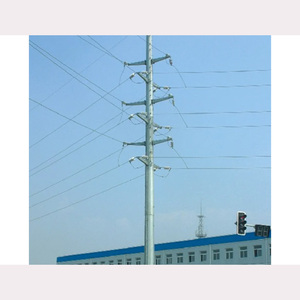 Chất lượng cao 20ft thép điện đèn Bài truyền tải điện cực - Product Image 6