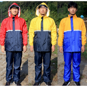 Impermeabile bicolore cappotto da lavoro pilota Set Design superiore e inferiore - Product Image 1