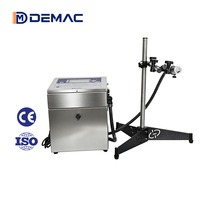 Nouveau codeur à jet d'encre à petits caractères haute vitesse CIJ DM-618 pour ligne de production alimentaire et de boissons, bouteilles en plastique/verre, date