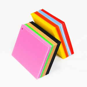 Foldable <strong>4x8</strong> 2mm 3mm 4mm 5mm PP Plastic <strong>Sheets</strong> Corrugated <strong>Coroplast</strong> Plastic <strong>Sheet</strong> Antistatic Waterproof Eco-friendly Colorful - Product Image 4