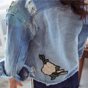 Traje Azul con Botones de Diseño NewLook para Chicas Japonesas, Pantalones y Abrigos de Piel - Product Image 4