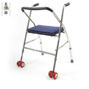 Jiande <b>Walker</b> With Seat And Wheels High Carbon Steel For Elderly And <b>Disabled</b> Mobility Aid - Product Image 3