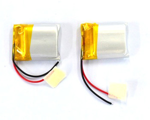 Li 300mah 3,7 v lithium polymer battery 702025 li po 280mah Headphones for - Product Image 4