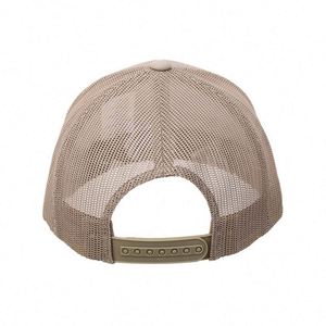 Casquette de baseball personnalisée avec logo brodé 3D en toile lavée polyester/coton, casquette trucker 5 panneaux, mode décontractée pour l'extérieur - Product Image 3