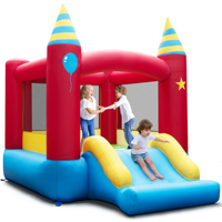 Rouleau de bâche en PVC durable pour châteaux gonflables, cadre M2 ignifuge tissé en PVC de 0,55 mm pour tissu gonflable