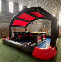Plateforme de loisirs flottante gonflable personnalisée pour bar aquatique, idéale pour les fêtes en extérieur et accessoire de parc aquatique