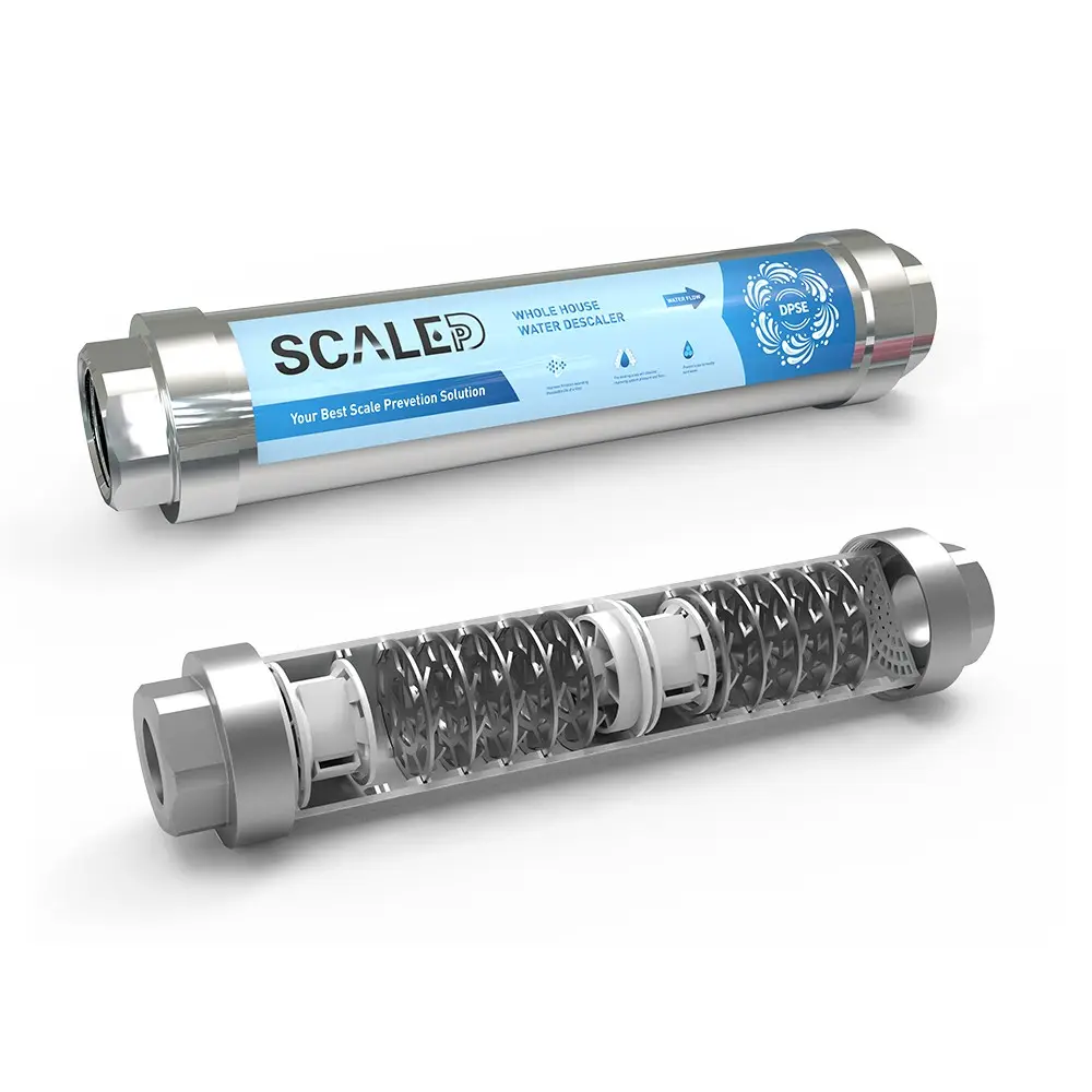 Scaledpすべての物理的な作業方法水自動スケールフィルターデバイス機器洗濯機食器洗い機水処理システム