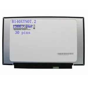 B140XTN07.2 ajuste B140XTN07.3 LED LCD pantalla de ordenador portátil Matrix 14,0 "HD 1366x768 edp 30 Pin