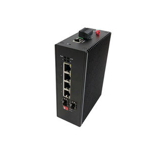 ZC-S2006MG Industrial <b>Ethernet</b> <b>Switch</b> 2*(SFP)+4*(RJ45) Management Zikun Optical Fiber Equipment FTTX Use 1-Year Warranty - Product Image 3
