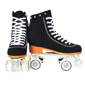 Chaussures de Skate à roulettes avec glands pour adultes, souliers de bonne qualité, 2020