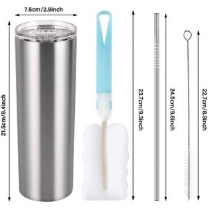 Business Outdoor <b>Coffee</b> Cup - Durable and Portable Car-mounted Water <b>Bottle</b> - Stainless Steel Vacuum Drinking Tube Cup - Product Image 2