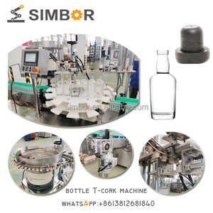 Rượu Tự Động Vodka Rượu <span class=keywords><strong>Whisky</strong></span> Rượu Thủy Tinh Chai Báo Chí T Cork Máy T Corker Máy - Product Image 3