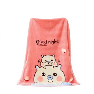 Manta de Lana Tejida para Niños, Otoño <span class=keywords><strong>Invierno</strong></span>, para Jardín de Infancia, Doble Capa, Gruesa, Suave para la Piel, Ecológica, 200 Hilos - Product Image 1