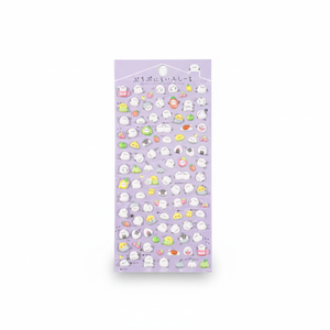 ShineLe Neue 3D Puffy Sticker Niedliche Cartoon-Tiere - Kleine Partikel-Blasenaufkleber für Handyhüllen DIY-Dekoration - Product Image 1