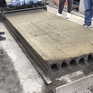 Mesin Ekstrusi Pelat Beton Pracetak Bertekanan Pra-rekat Komponen Inti Mesin Pembuat Papan Industri Manufaktur - Product Image 4