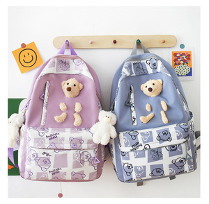 Hot Bán Trường Túi Và Bút Chì Trường Hợp 3-Mảnh Thiết Lập Công Suất Lớn Ba Lô Với Túi Xách Thiết Lập Cuốn Sách Di Động Ba Lô Thiết Lập - Product Image 2