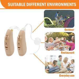 แบตเตอรี่เครื่องช่วยฟังขนาด 13 กำลังสูง แบบอนาล็อก BTE เครื่องขยายเสียง PSAP คุณภาพเทียบเท่าเครื่องช่วยฟัง Phonak - Product Image 6