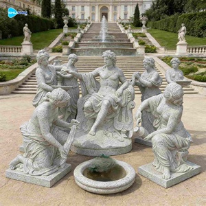 <span class=keywords><strong>Statua</strong></span> da Esterno per Hotel e Villa, Decorazione Europea, <span class=keywords><strong>Statua</strong></span> di <span class=keywords><strong>Apollo</strong></span> in Marmo a Grandezza Naturale Personalizzata in Vendita - Product Image 1