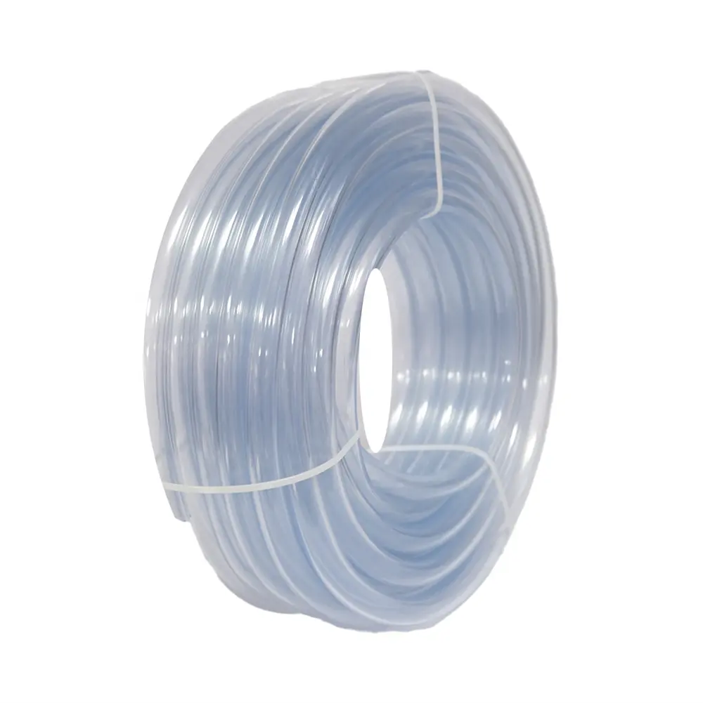 Food Grade 1/4 inch 1 inch PVC Clear Hose Transparent Plastic Water Hose
