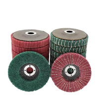 Outils de meulage Disque abrasif en métal poli inoxydable Disque de polissage Disques de meulage de polissage pour meuleuse d'angle