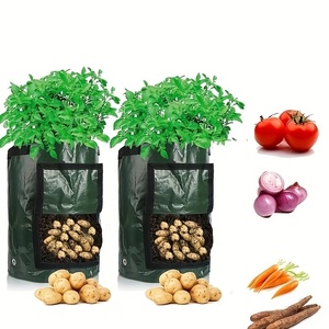 Sac <span class=keywords><strong>de</strong></span> plantation <span class=keywords><strong>en</strong></span> PE épaissi pour la culture <span class=keywords><strong>de</strong></span> pommes <span class=keywords><strong>de</strong></span> terre, idéal pour le jardinage domestique, les balconnets et la culture <span class=keywords><strong>de</strong></span> <span class=keywords><strong>légumes</strong></span>, seau <span class=keywords><strong>de</strong></span> culture pour semis - Product Image 1
