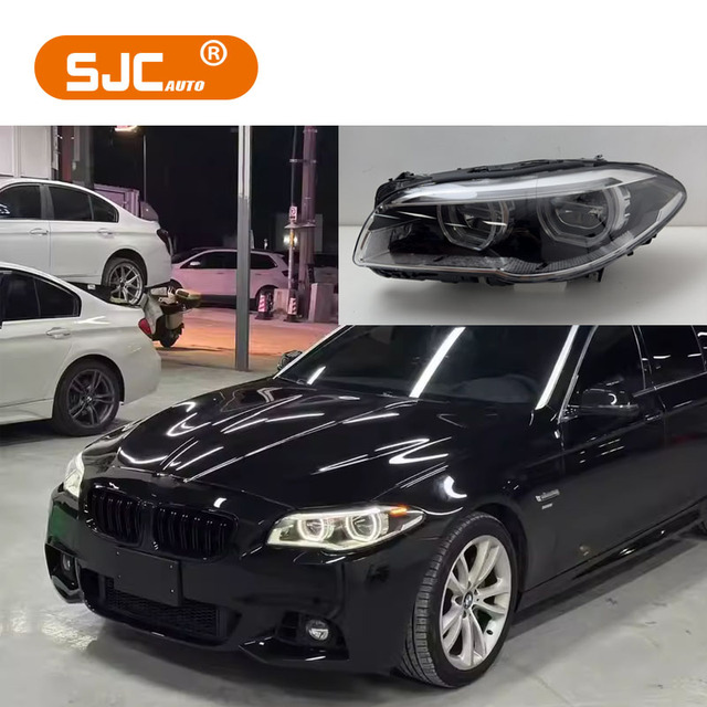 SJC Auto Car Accessories LED Head Lights for BMW F10 F18 5 Series 11-17 Headlight Plug and Play Upgrade M5 Style 525 528 530 535