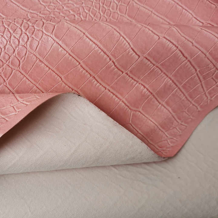 Crocodile texture synthetic PVC leather DY3010 anti-scratch durable use ...