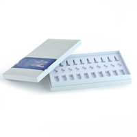 1 ml d'ampoule 10 bouteilles en verre Secrets Water Light Needle Hydratation Ampoule Essence Oil Packaging Gift Box With Blister Insert