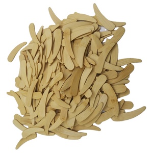 Mini cuenco para mezclar cuidado de la piel desechable respetuoso con el medio ambiente al por mayor, cuenco para mascarilla facial, cuchara cosmética personalizada, bricolaje, belleza, bambú plano - Product Image 6