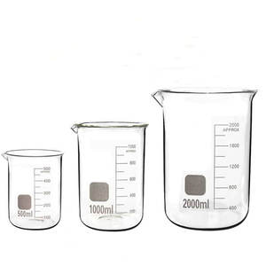 Vaso medidor graduado de vidrio borosilicato de 1000 ml para uso en laboratorio - Product Image 4