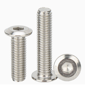 Viti per Mobili con Testa Esagonale Svasata in Acciaio al Carbonio e Inox, Zincate e Ossidate Nere, Bulloni per Armadietti M3-<span class=keywords><strong>M12</strong></span> - Product Image 2