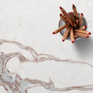 Encimera de Cuarzo de Diseño Moderno Goldtop, ODM OEM 5125 Calacatta Fiorina, Losa Grande de Piedra Artificial para Hoteles y Cocinas - Product Image 3