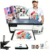 Imprimante DTF automatique Soan A3, machine d'impression haute vitesse pour t-shirts, textiles, vêtements, prête à être expédiée