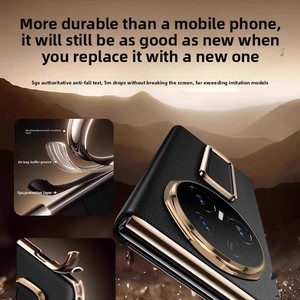 Étui pour téléphone portable Honor MagicV5, nouveau support rotatif, bracelet, protection anti-chute électroplaquée tout-en-un - Product Image 4
