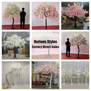 Modèles explosifs arc d'arbre de fleurs de <span class=keywords><strong>cerisier</strong></span> rose clair <span class=keywords><strong>Sakura</strong></span> japonais pour la décoration de mariage - Product Image 3
