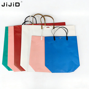 ถุงช้อปปิ้งแบบมีหูหิ้ว JIJID ถุงเสื้อ<span class=keywords><strong>ยืด</strong></span>หลากสีสำหรับธุรกิจขนาดเล็ก ถุงพลาสติก - Product Image 2