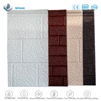 Panneaux sandwich pour usine, âme en mousse PU, écologiques, durables, ignifuges, imperméables, murs préfabriqués pour bâtiments industriels