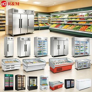 Vitrine réfrigérée verticale commerciale <span class=keywords><strong>pour</strong></span> <span class=keywords><strong>fruits</strong></span> <span class=keywords><strong>et</strong></span> <span class=keywords><strong>légumes</strong></span>, <span class=keywords><strong>présentoir</strong></span> ouvert <span class=keywords><strong>pour</strong></span> magasins <span class=keywords><strong>et</strong></span> restaurants - Product Image 1