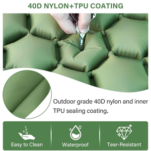 Colchoneta Inflable Ultraligera para Camping, Impermeable, Autoinflable, con Bomba Integrada, en Oferta - Product Image 2