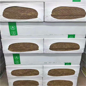 Panneau en laine de roche 1200x1200mm 140kgm Matériau d'isolation ignifuge pour murs extérieurs - Product Image 1