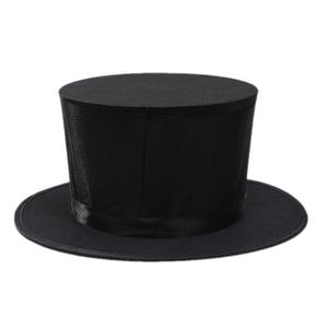 <span class=keywords><strong>Cappello</strong></span> a cilindro pieghevole da Poker pieghevole per maghi cappelli magici essenziali per oggetti di scena Magic Gimmick per maghi accessori per maghi - Product Image 2