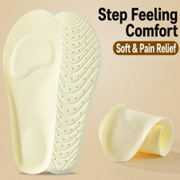 Semelles intérieures en PU ultra-douces à absorption des chocs haute élasticité, anti-fatigue, respirantes, désodorisantes, avec soutien métatarsien, longues