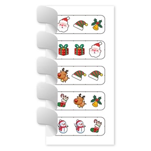 Design Pull Tab Card Match 3 Same to Win Tailles personnalisées Prix <span class=keywords><strong>Date</strong></span> Logo Papier Carte Impression pour Promotion - Product Image 5