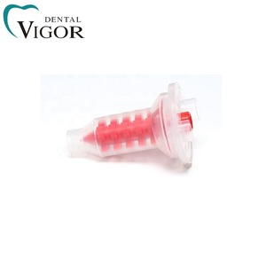 Directo de fábrica <span class=keywords><strong>Dental</strong></span> <span class=keywords><strong>Red</strong></span> Static 1:1 Tip Puntas de mezcla oral desechables para material de impresión - Product Image 2