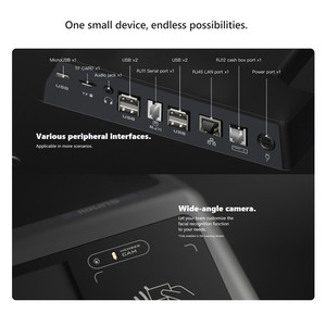 Sunmi D2 Mini toàn bộ bán 10.1 ''Màn hình cảm ứng 58 Mét Máy in nhiệt NFC Reader VFD hiển thị tất cả trong một thủ quỹ Android POS thiết bị đầu cuối - Product Image 3